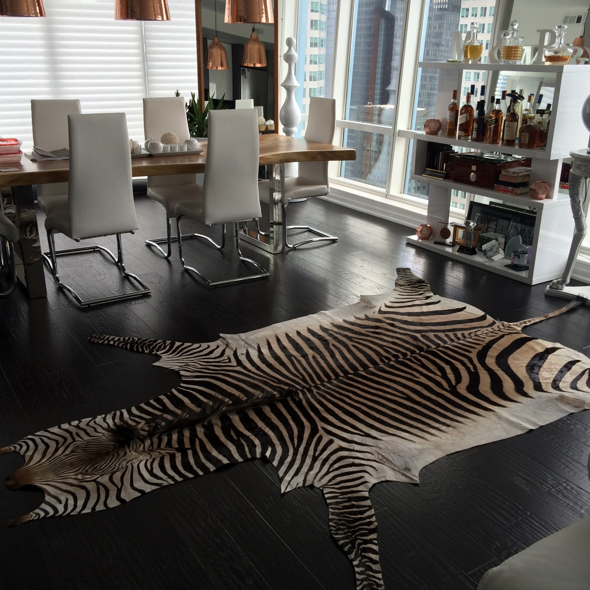 Zebra Flatskin Rug